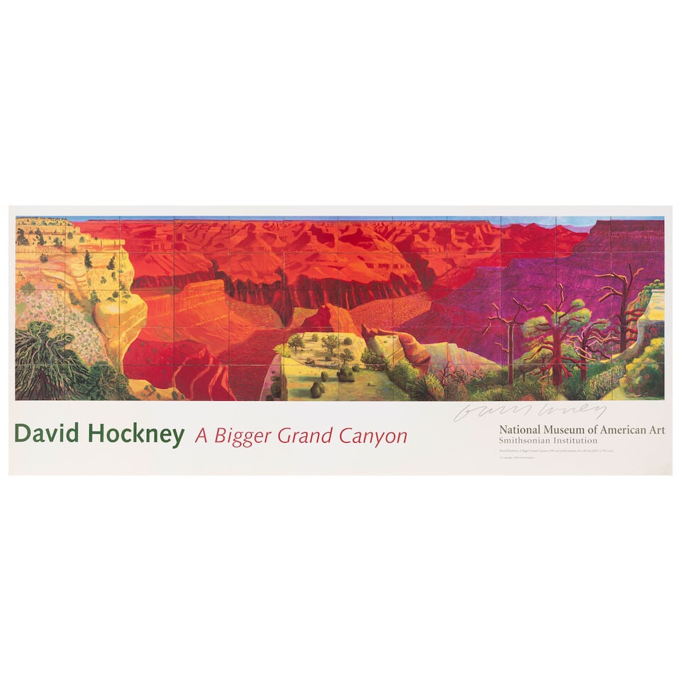 After David Hockney (1937-2026); Four Posters; - 3