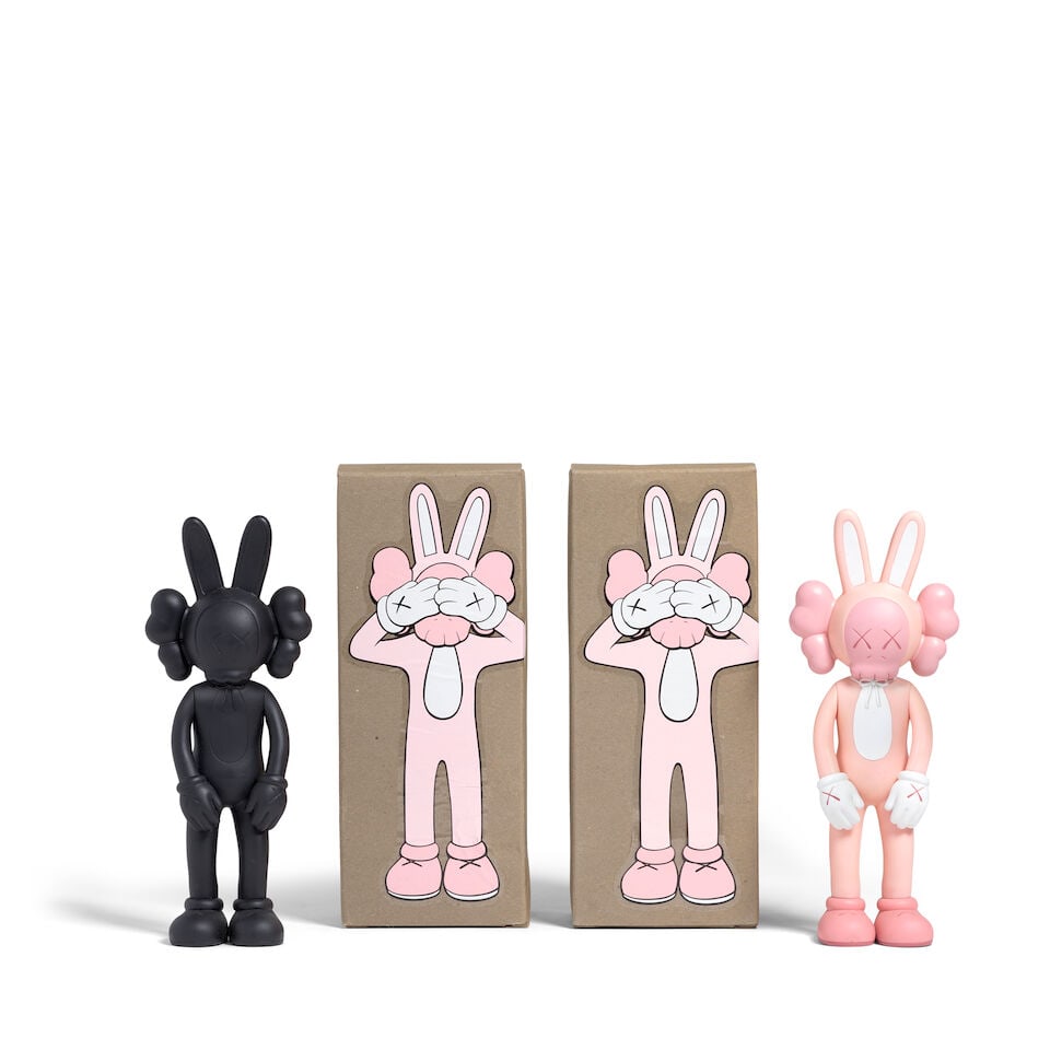 KAWS (born 1974); Accomplice (Pink; Black); (2) - 4