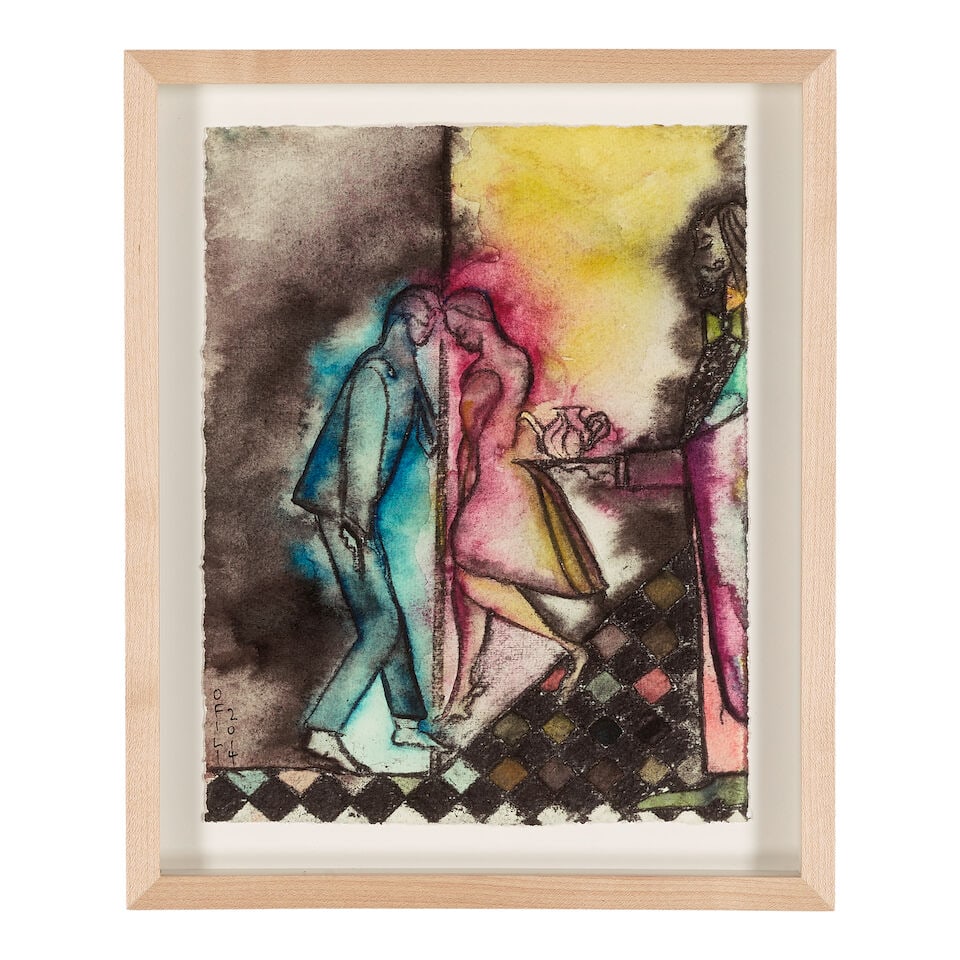 Chris Ofili (born 1968); Mali Memory (Tea Dance); - 2