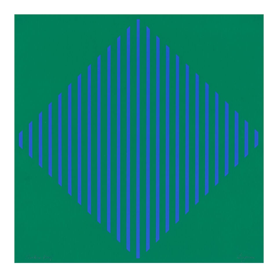 Karl Stanley Benjamin (1925-2012); A Group of 5 Screenprints; - 4