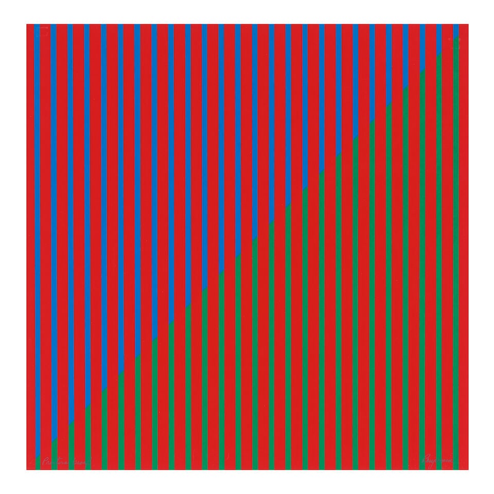 Karl Stanley Benjamin (1925-2012); A Group of 5 Screenprints; - 5