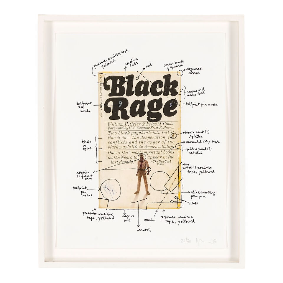 Glenn Ligon (born 1960); Black Rage; - 2