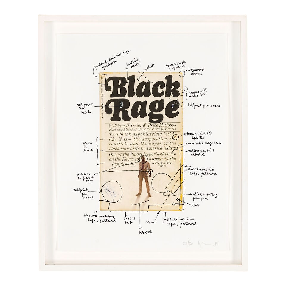 Glenn Ligon (born 1960); Black Rage; - 4
