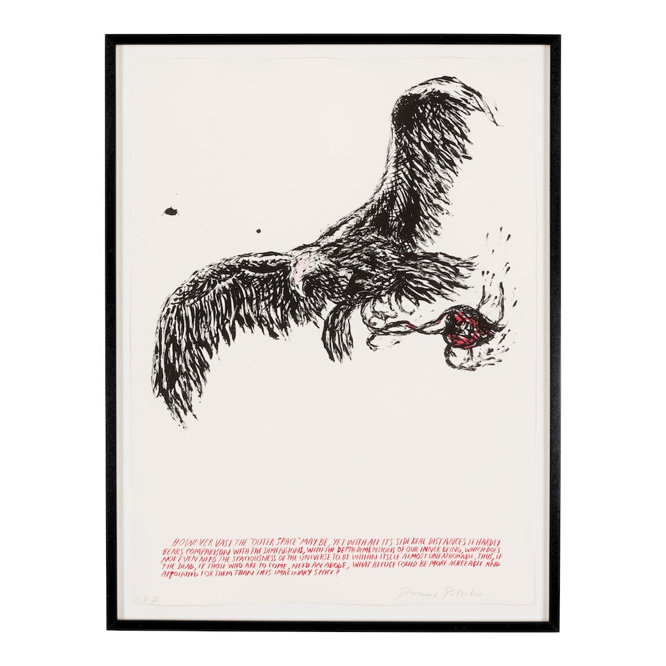 Raymond Pettibon (born 1957); Untitled (However Vast); - 2