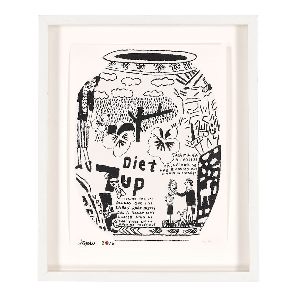 Jonas Wood (born 1977); Diet 7up Pot; - 2