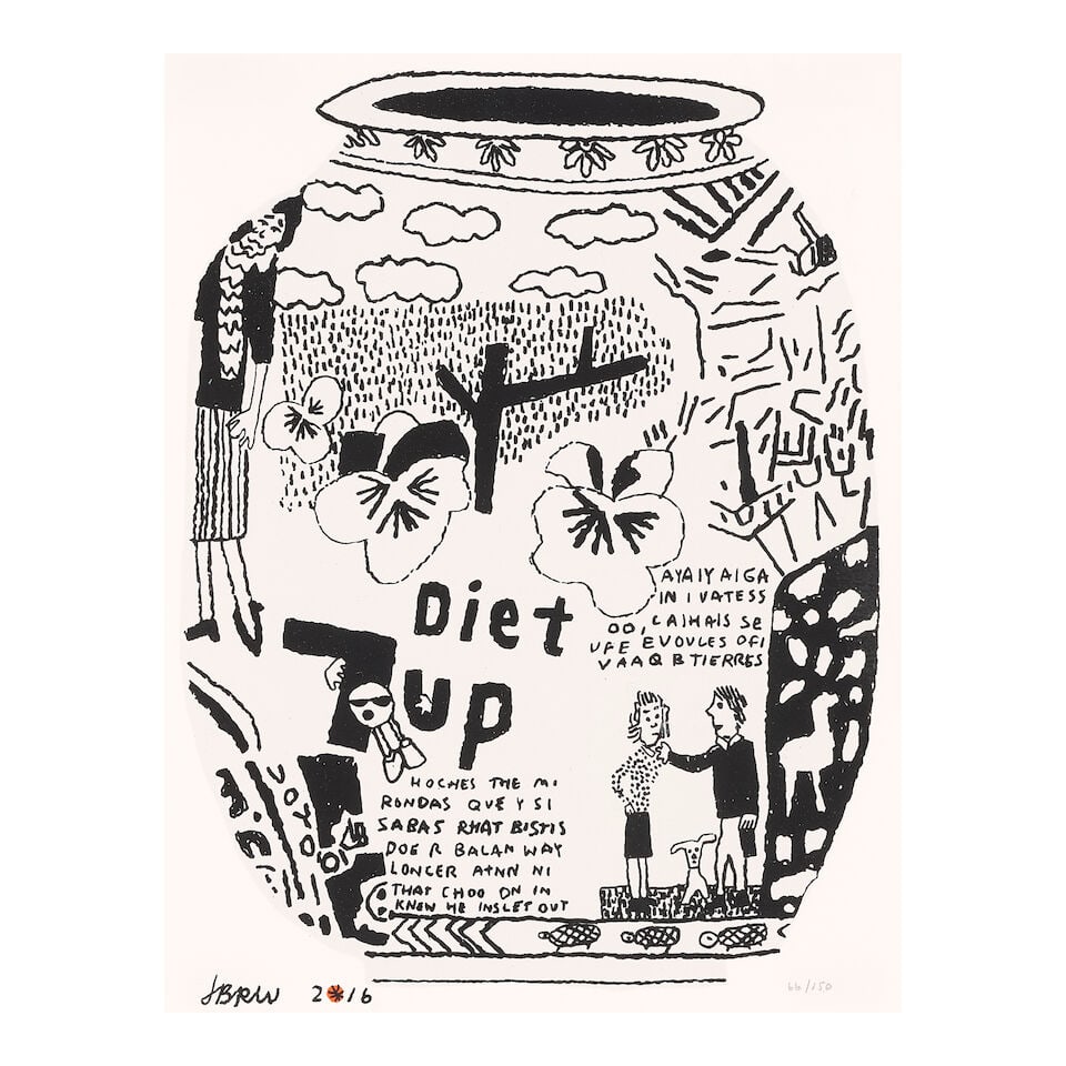 Jonas Wood (born 1977); Diet 7up Pot; - 3
