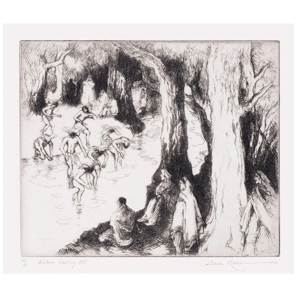 Gene Kloss (1903-1996); A Group of 4 Etchings; - 3