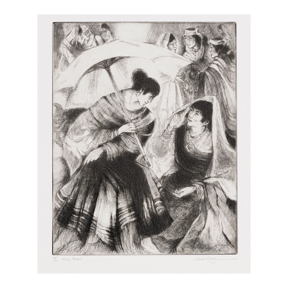 Gene Kloss (1903-1996); A Group of 4 Etchings; - 2