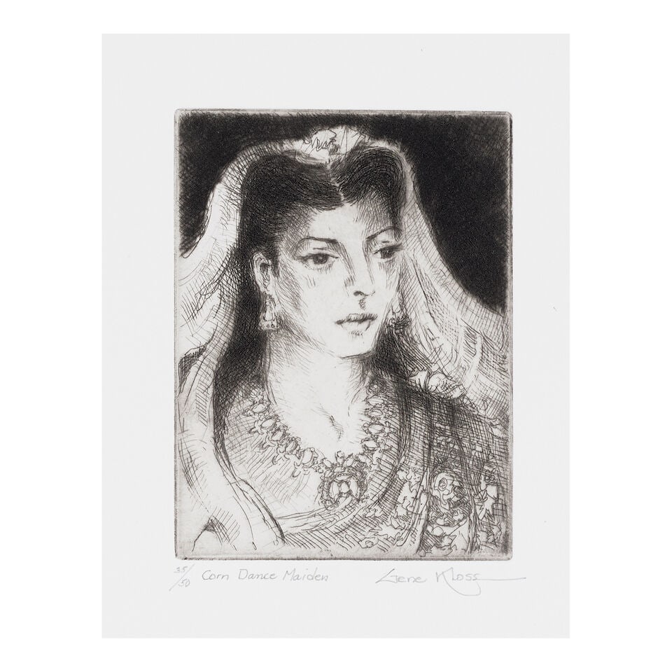 Gene Kloss (1903-1996); A Group of Three Etchings; - 2