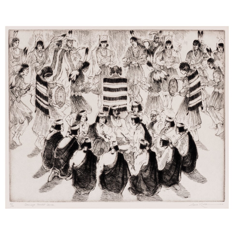 Gene Kloss (1903-1996); A Group of Three Etchings; - 3