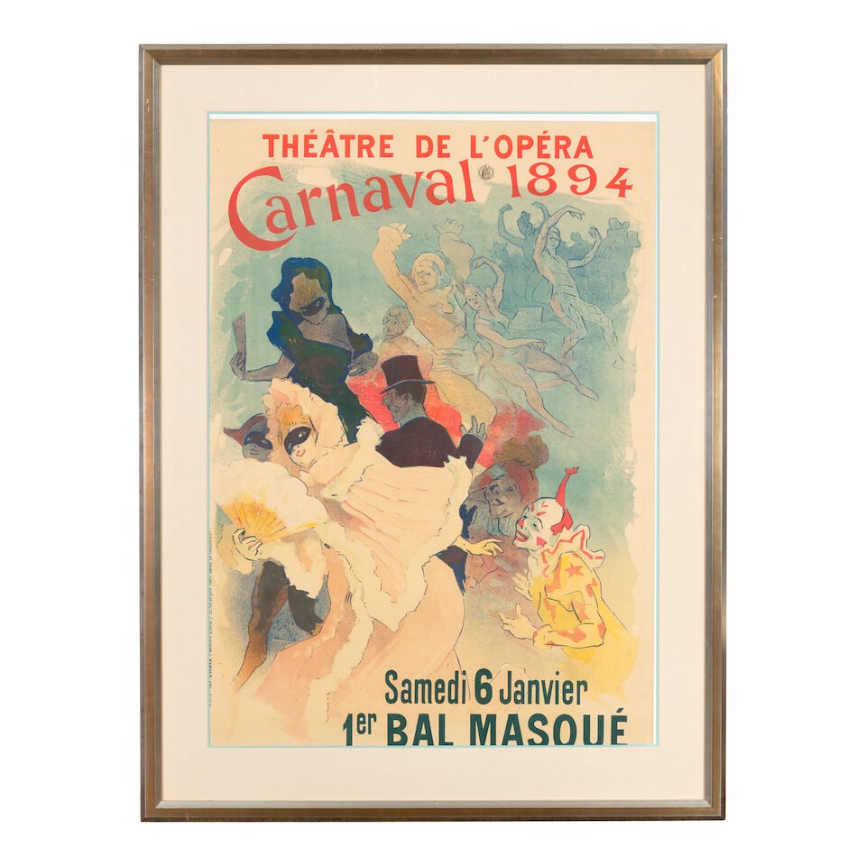 Jules Chéret (1836-1932); Carnaval 1894; - 2