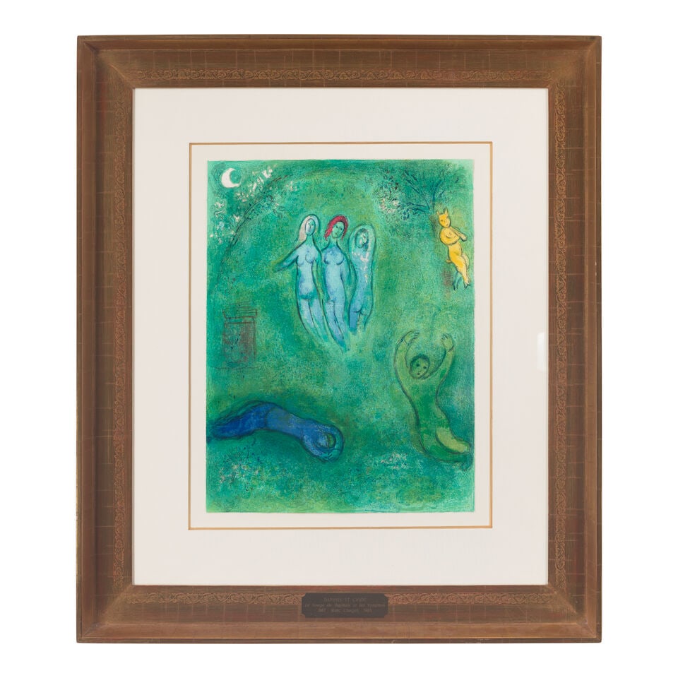 Marc Chagall (1887-1985); Le songe de Daphnis et les nymphes, from Daphnis et Chloé (Daphn... - 2