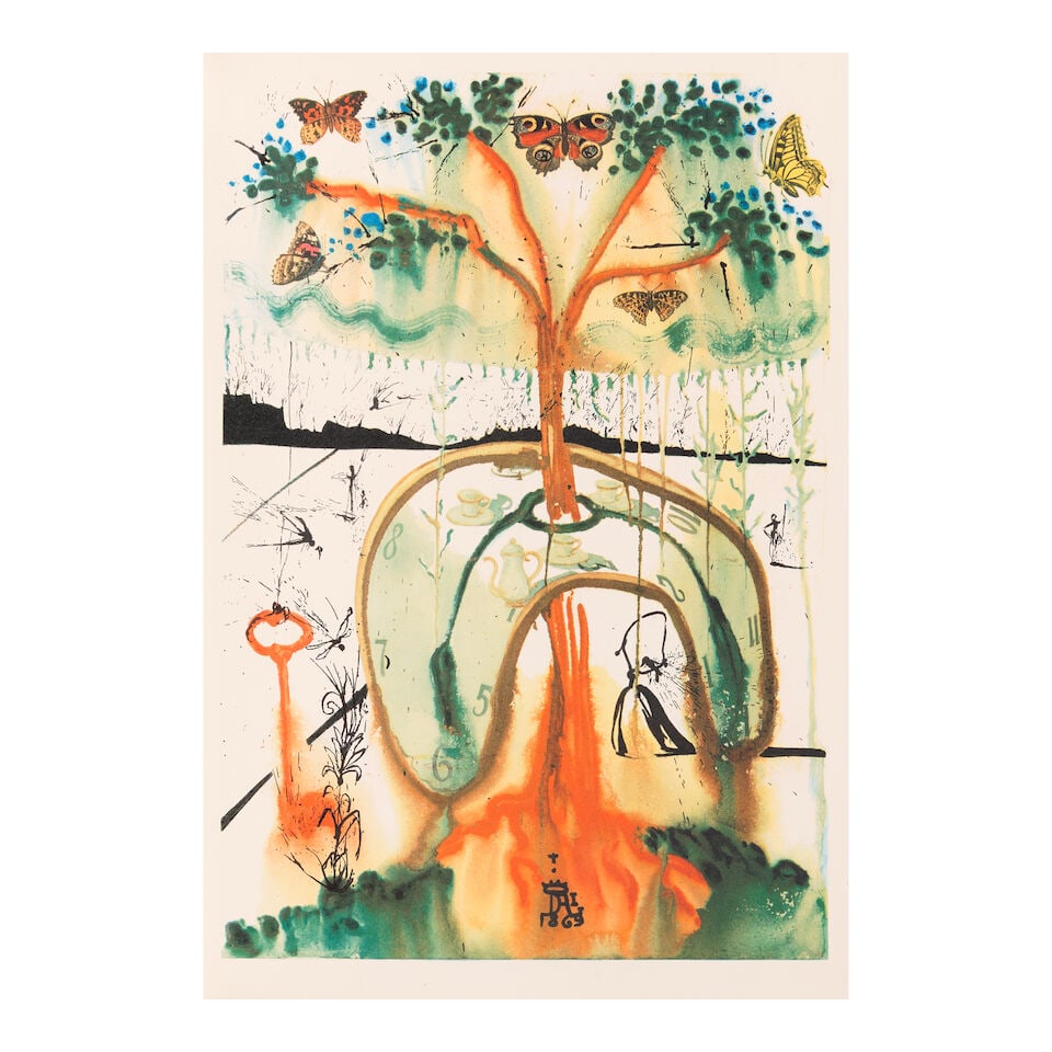 Salvador Dalí (1904-1989); Alice's Adventures in Wonderland; - 4