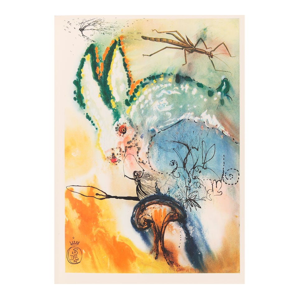 Salvador Dalí (1904-1989); Alice's Adventures in Wonderland; - 5