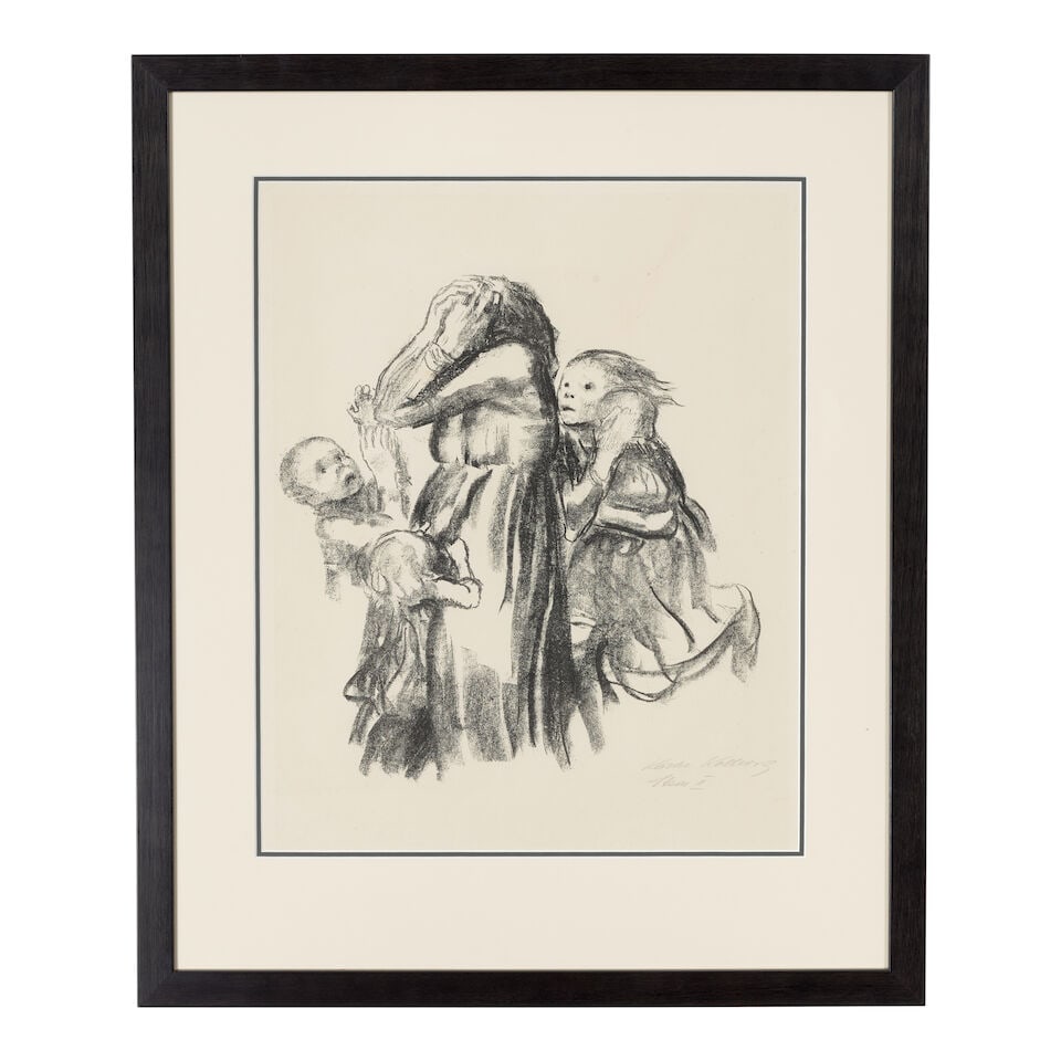 Käthe Kollwitz (1867-1945); Gefallen (Killed in Action); - 2
