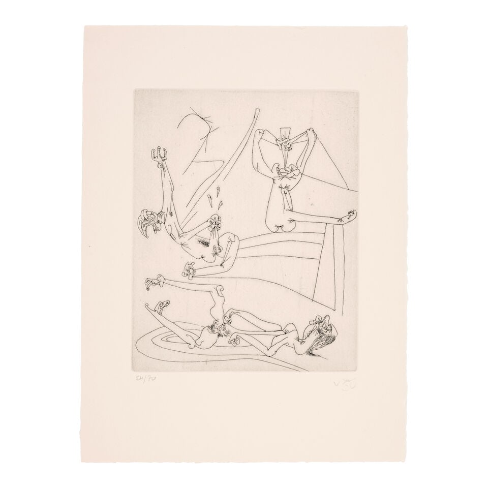 Roberto Matta (1911-2002); The New School; - 8