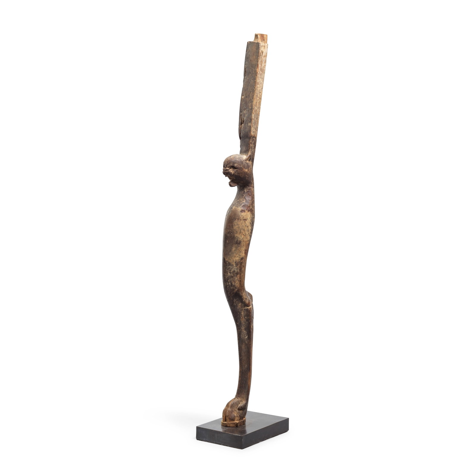 A Roman wood table leg: A Roman wood table leg Circa 1st-2nd Century A.D. 71cm high Footnotes: Provenance: Private collection, the Netherlands, acquired in the 1970s on the Dutch art market. with Galerie Nefer, Zurich, 1990s