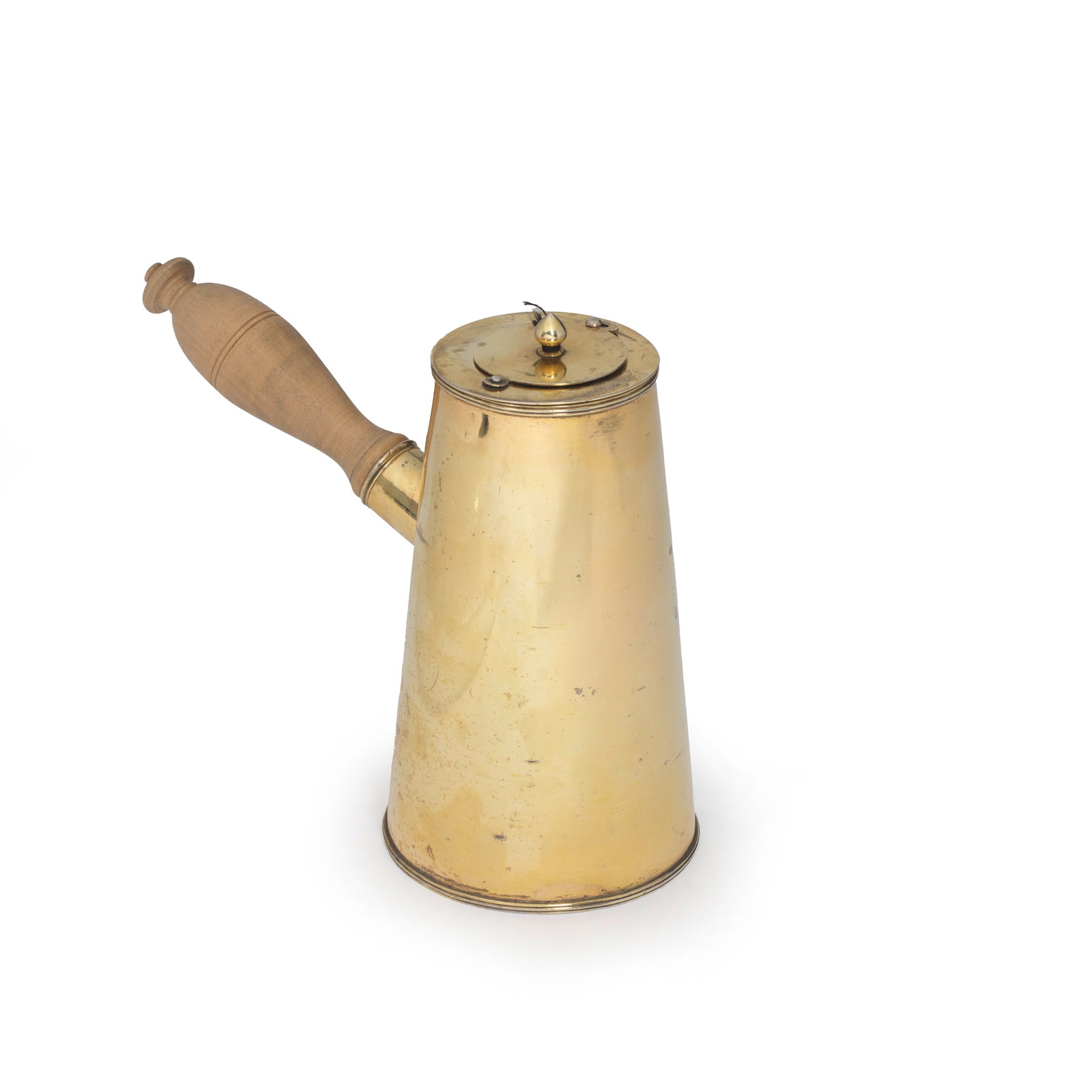 A silver-gilt chocolate pot maker's mark in Cyrillic 'A.YA', St Petersburg, 1797 (1 of 1)