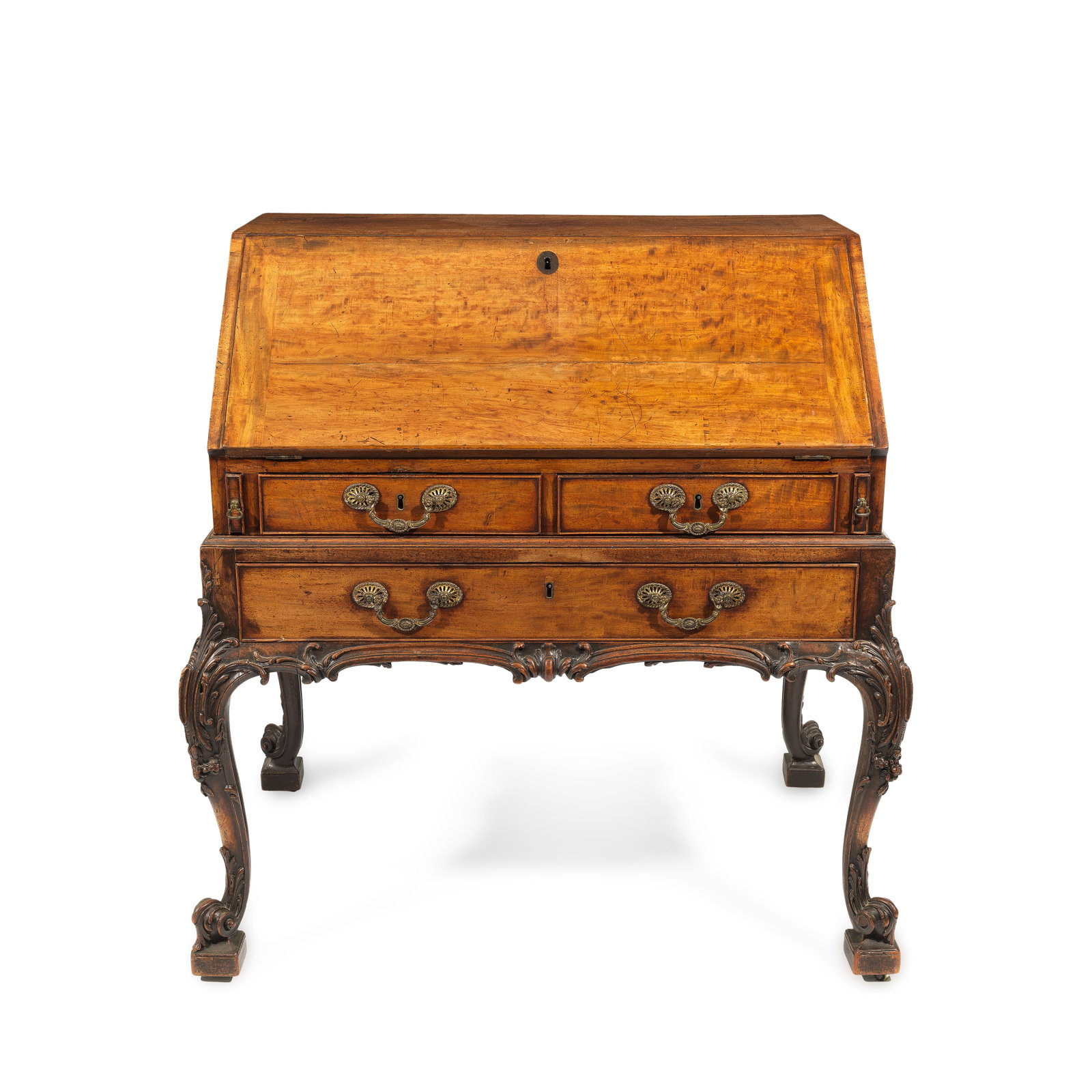 An early George III mahogany bureau on stand of excellent quality and attractive proportions 176... (1 of 1)