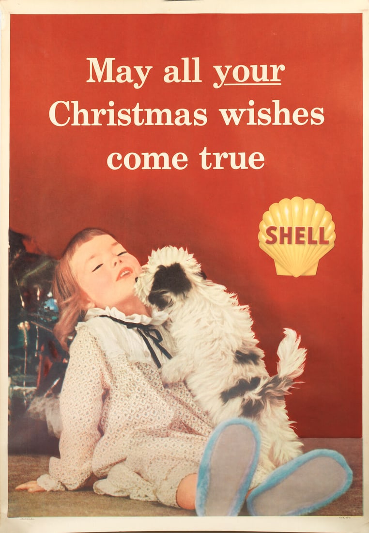 The Robert Lusk Collection Part IV. Three Christmas advertising posters, ((3)) - 3