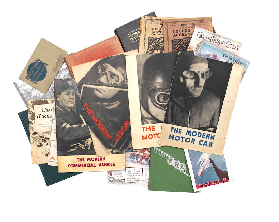 A set of four pre-War Shellmex/BP publications for The Modern Motor Car/Motor Cycle/Aeroplane/Co... (1 of 1)