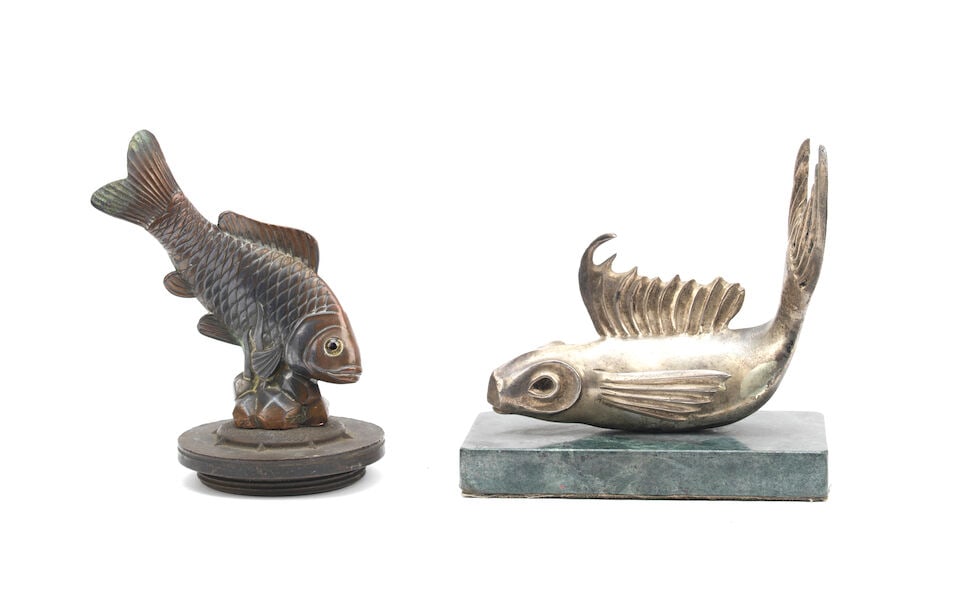 Two fish mascots, ((2)) (1 of 1)