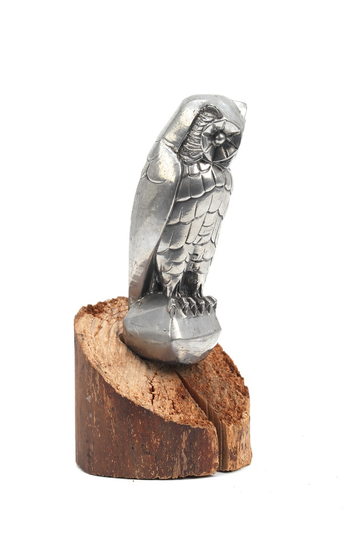 An Art-Deco 'Owl' mascot, probably French, circa 1925, (1 of 1)