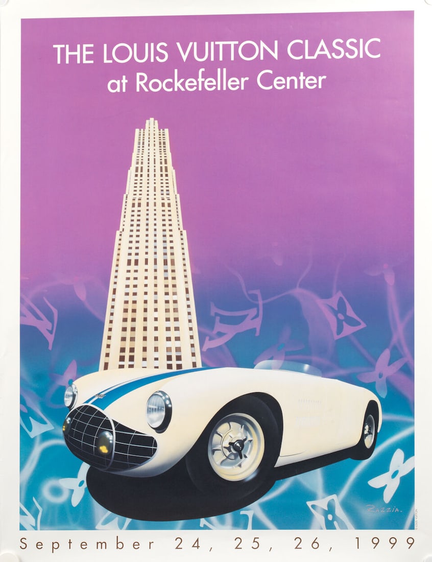 A 1987 Monte Carlo historic Rallye poster, and other collectables, ((6)) - 4