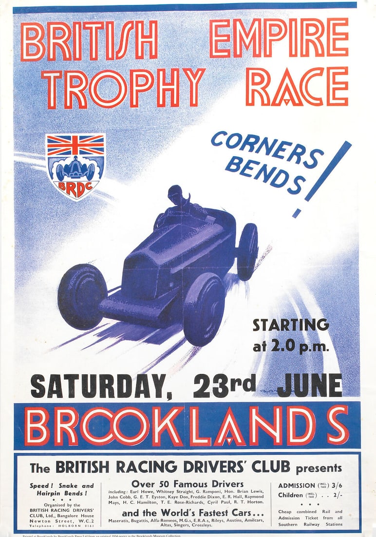 Assorted historic motoring event posters, ((7)) - 4
