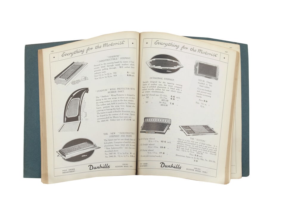 A Dunhills motoring accessories catalogue, circa 1929, - 2