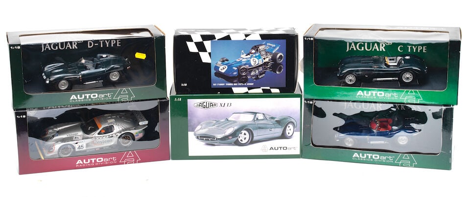 Six boxed 1:18 scale die-cast models by AutoArt, ((6)) (1 of 1)