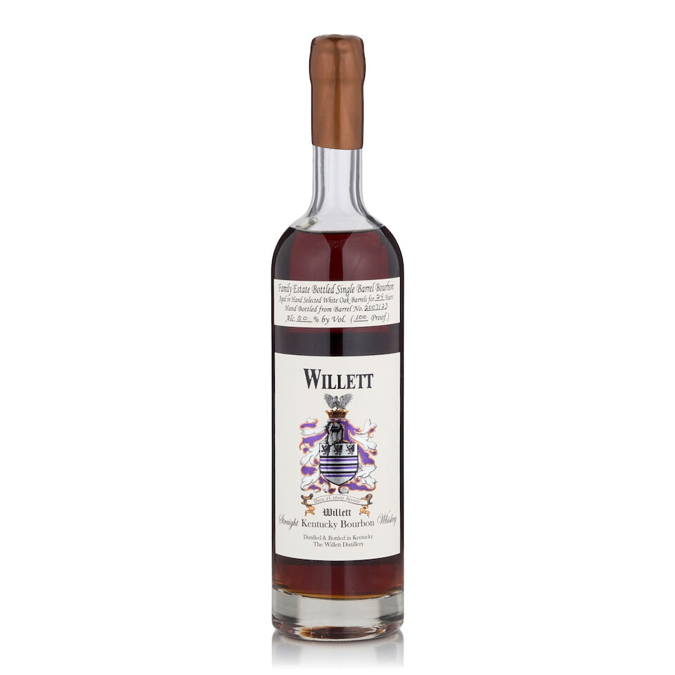Willett Bourbon, Barrel No. 2007/23, 24 Years Old, 1982 (1 bottle, 750ml) (1 of 2)