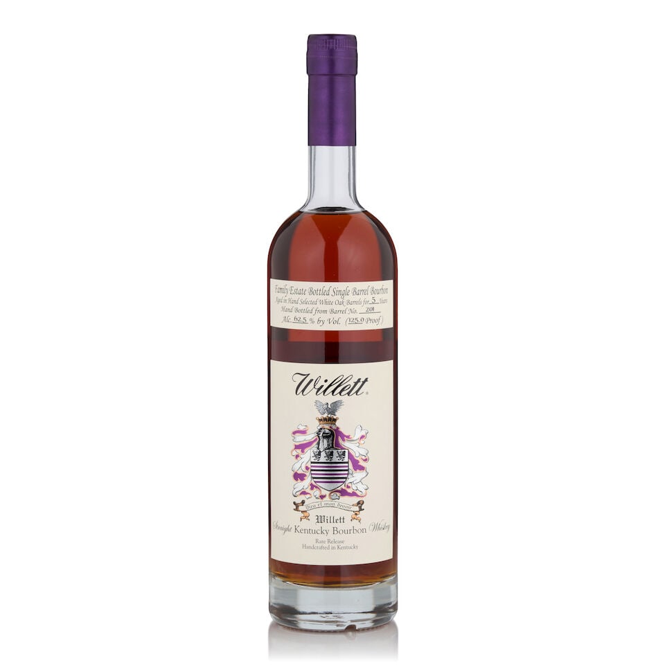 Willett Bourbon, Barrel No. 201, 5 Years Old (1 bottle, 750ml) (1 of 2)