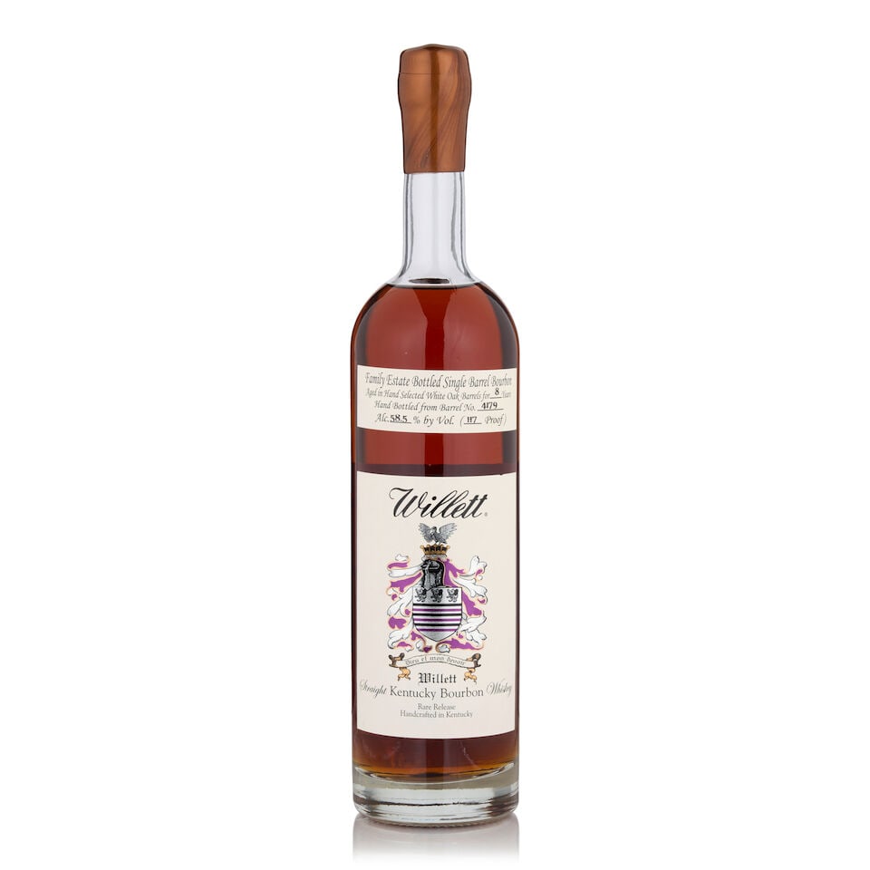 Willett Bourbon, Barrel No. 4179, 8 Years Old (1 bottle, 750ml) (1 of 2)