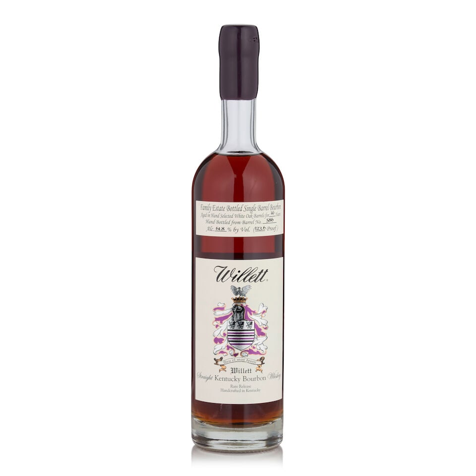 Willett Bourbon, Barrel No. 586, 10 Years Old (1 bottle, 750ml) (1 of 2)
