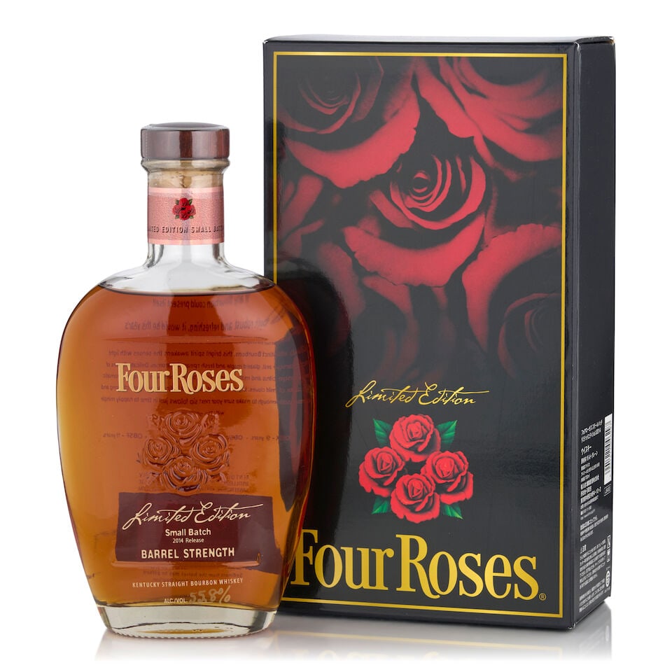 Four Roses Limited Edition Small Batch, 2014 (1 bottle, 700ml): Four Roses Limited Edition Small Batch, 2014 (1 bottle, 700ml) Region: Kentucky Packaging: original carton Alcohol content: 55.8% Notes: official bottling, released 2014, bottle no. 12372 of 12516,