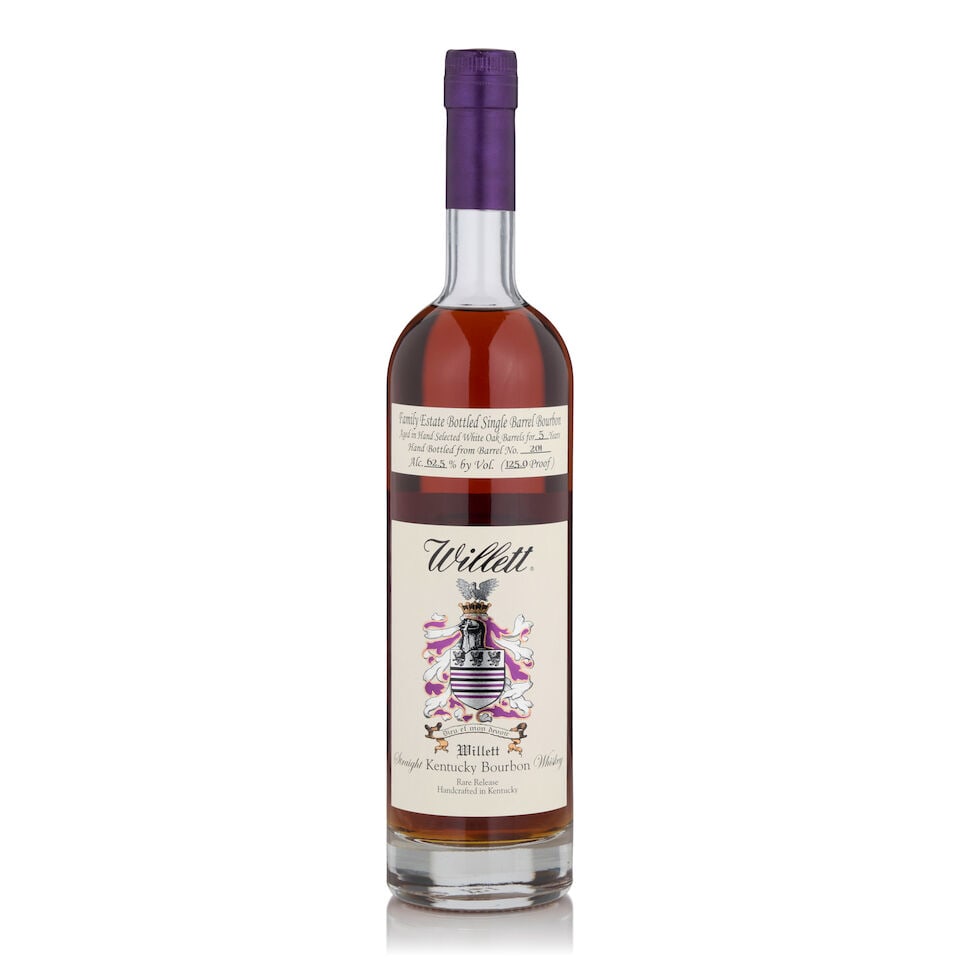 Willett Bourbon, Barrel No. 201, 5 Years Old (1 bottle, 750ml) (1 of 2)
