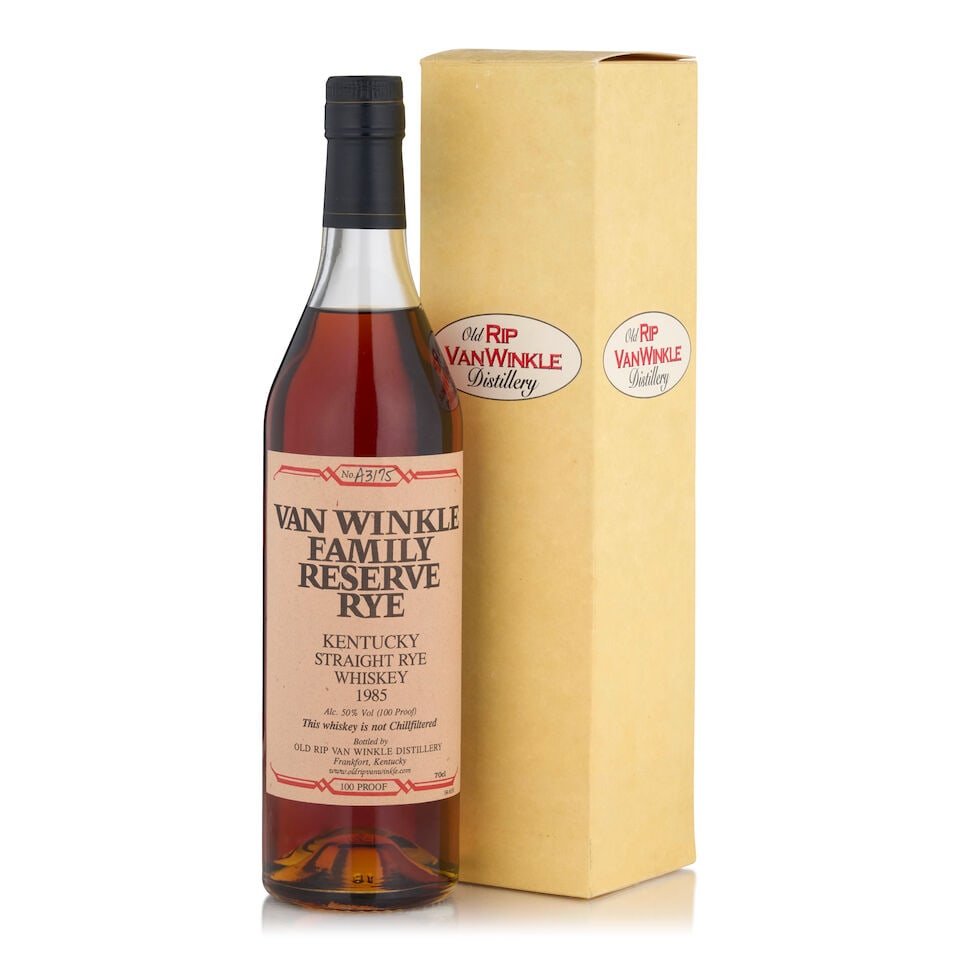 Van Winkle Family Reserve Rye, 1985 (1 bottle, 700ml) (1 of 2)