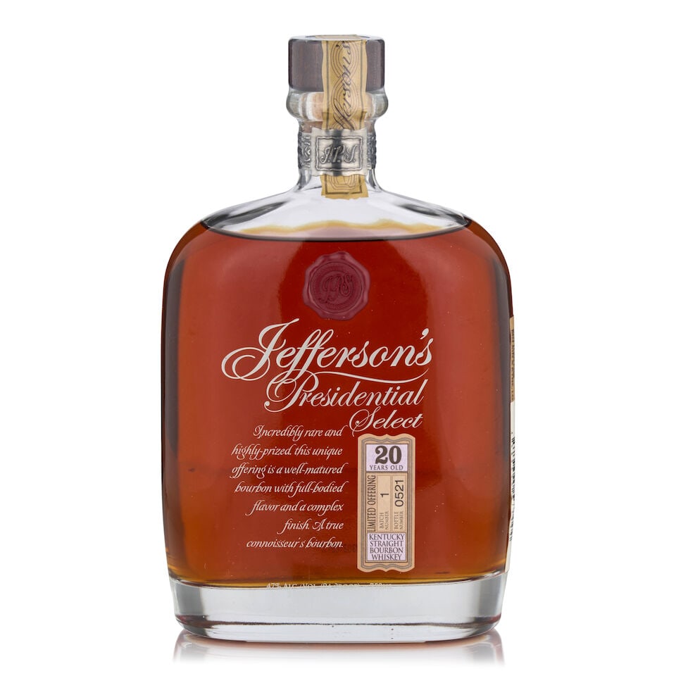 Jefferson Presidential Select 20 Years Old (1 bottle, 750ml) (1 of 1)