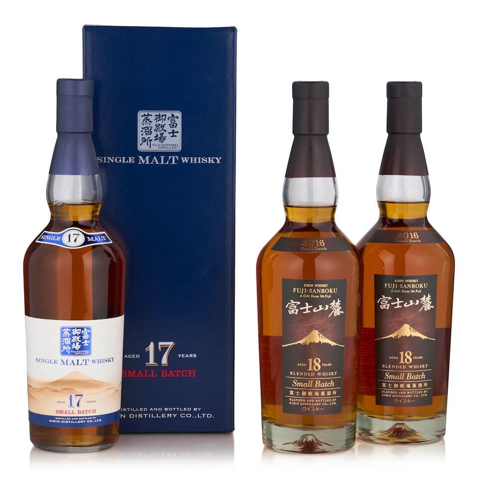 Kirin Fuji-Sanroku Small Batch Blended Whisky 18 Years Old, 2016 (2 bottles, 700ml) Kirin Small... (1 of 1)