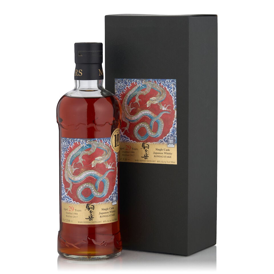 Mars Komagatake Shinshu Bottling Shinanoya 10th Anniversary 29 Years Old, 1988 (1 bottle, 700ml) (1 of 2)