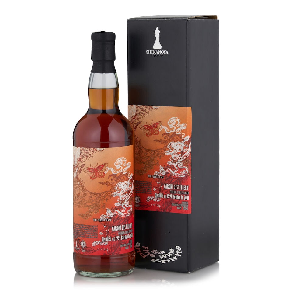 Caroni Shinanoya & Kyoto Fine Wine & Spirits The Purple Haze, 1997 (1 bottle, 700ml) (1 of 2)