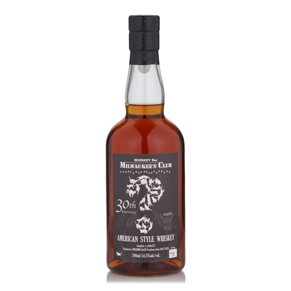 Milwaukee's Club 30th Anniversary American Style Whiskey, 2006 (1 bottle, 700ml) (1 of 1)