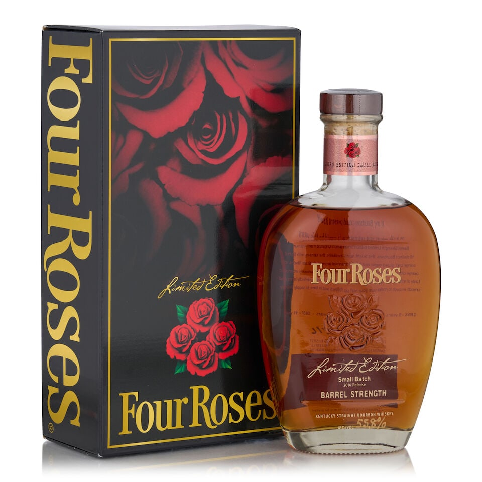 Four Roses Limited Edition Small Batch, 2014 (1 bottle, 700ml): Four Roses Limited Edition Small Batch, 2014 (1 bottle, 700ml) Region: Kentucky Packaging: original carton Alcohol content: 55.8% Notes: official bottling, released 2014, bottle no. 12371 of 12516,