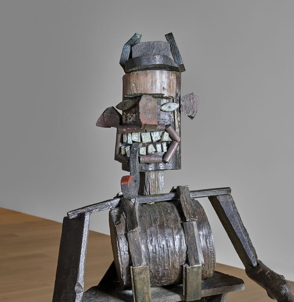 RED GROOMS (B. 1937) Lumberjack 99 x 47 x 18 in (251.5 x 119.4 x 45.7 cm) (Executed 1977-1983, t... - 3