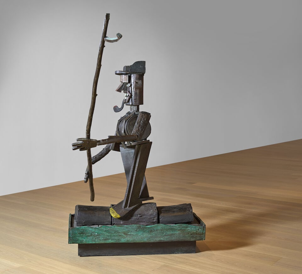 RED GROOMS (B. 1937) Lumberjack 99 x 47 x 18 in (251.5 x 119.4 x 45.7 cm) (Executed 1977-1983, t... - 4