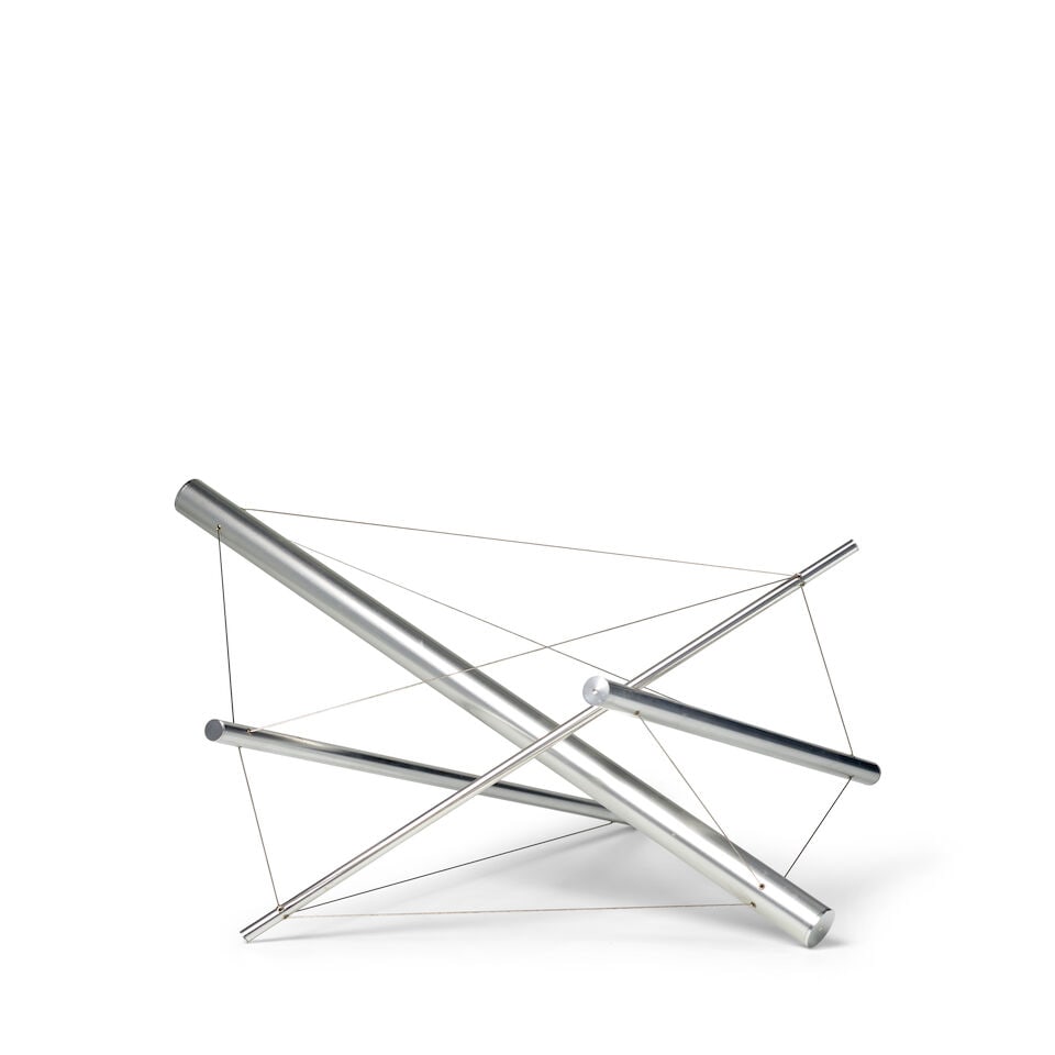 KENNETH SNELSON (1927-2016) Four Chances 15 3/4 x 19 x 15 1/2 in (40 x 48.3 x 39.4 cm) (Executed... - 7