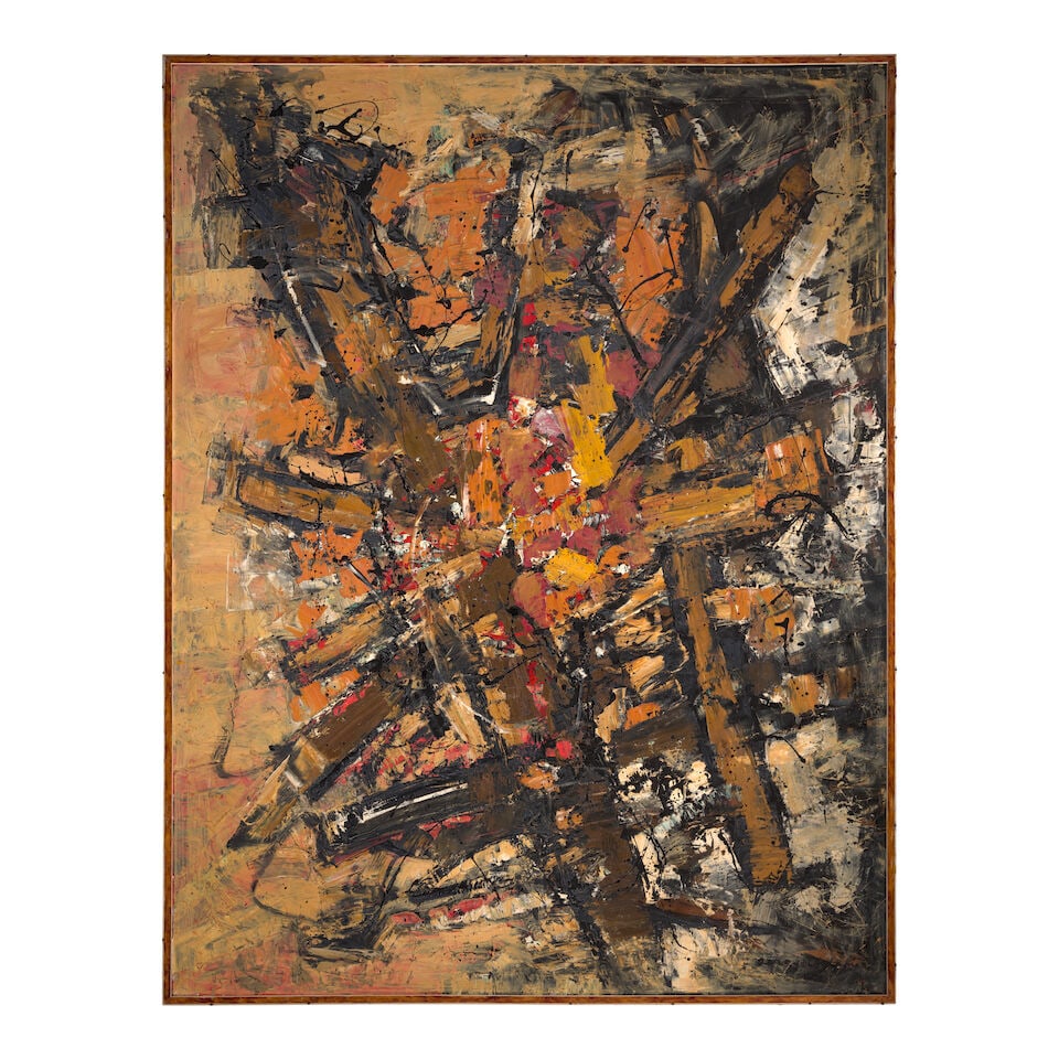 FRANK AVRAY WILSON (1914-2009) Zest 79 x 61 3/8 in (200.7 X 155.8 cm) () - 2