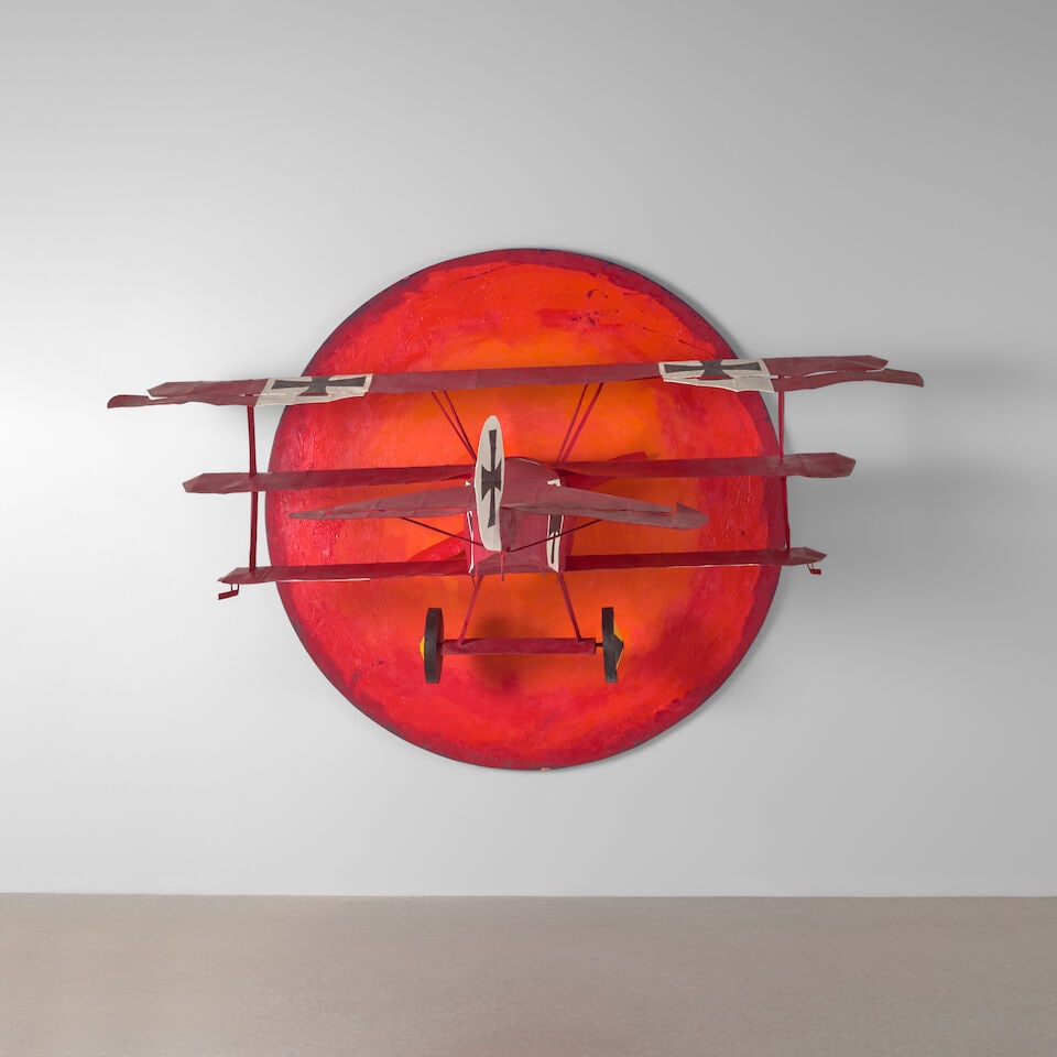 MALCOLM MORLEY (1931-2018) Flight of Icarus overall: 80 x 113 x 92 in (203.2 x 287 x 233.7 cm) (... - 5
