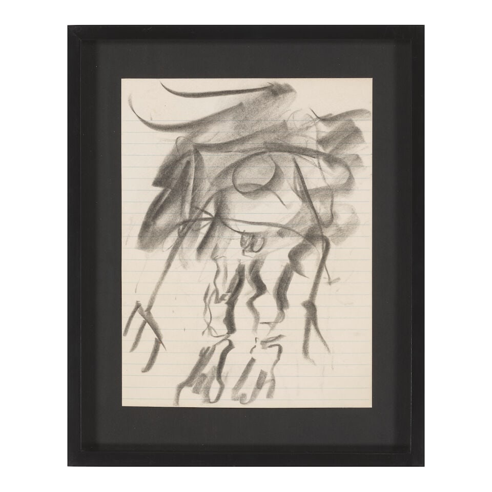 WILLEM DE KOONING (1904-1997) Untitled (Two Works) (Executed circa 1965) - 3